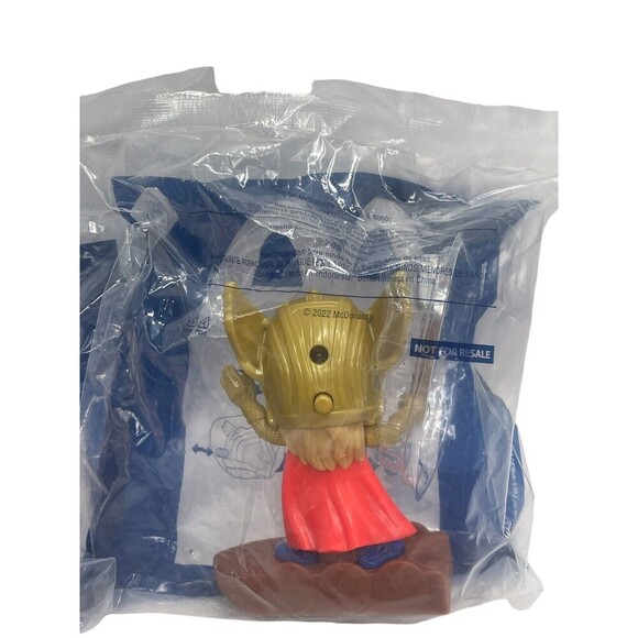 McDonald’s 2022  Thor Love and Thunder Movie Happy Meal Toys Thor #1 #5 - Picture 10 of 10